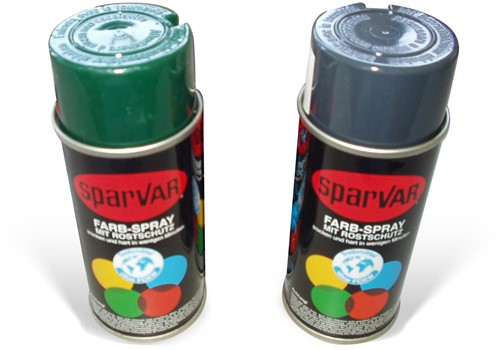 Hillfence spuitbus 400 ml lakspray - zwart