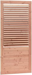 Hillhout Shutterscherm douglas, afm. 89 x 224 cm - onbehandeld (blank) douglas