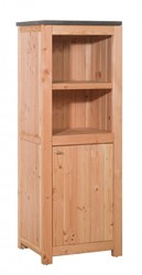 Hillhout tuinkast/buitenkeuken, afm.  62 x 56 cm, hoogte 168 cm, douglas