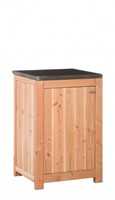 Hillhout tuinkast/buitenkeuken, afm.   62 x 56 cm, hoogte 90 cm, douglas , op=op