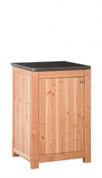 Hillhout tuinkast/buitenkeuken, afm.   62 x 56 cm, hoogte 90 cm, douglas , op=op