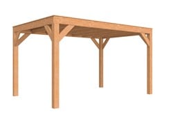 Douglasvision buitenverblijf Modern 400 x 300 cm, onbehandeld (blank) douglas