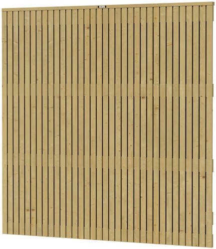 Elan tuinscherm Excellent, verticaal, afm. 180 x 180 cm, geïmpregneerd vuren