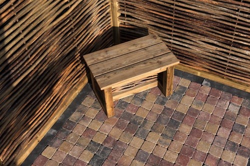 Klinker Tambour Bont - per m2 - 10 x 10 x 6 cm-2