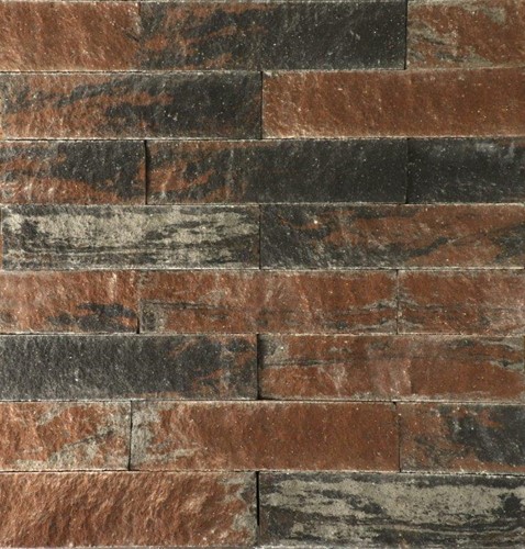 Wallblock Texels Bont - 12 x 15 x 60 cm - split