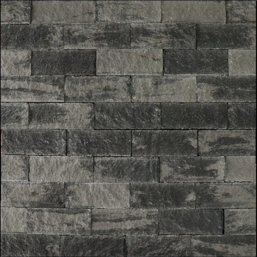 Wallblock Zeeuws bont - 12 x 12 x 30 cm - split