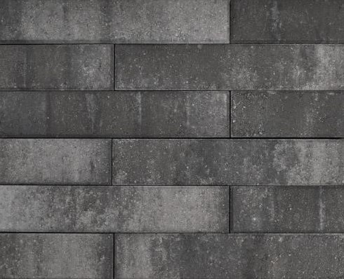 Wallblock Zeeuws bont - 12 x 12 x 60 cm - facet