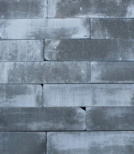 Wallblock Zeeuws bont - 15 x 15 x 60 cm - old