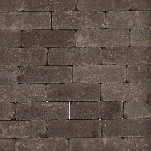 Klinker Tambour Mangaan- per m2 - 21 x 7 x 7 cm