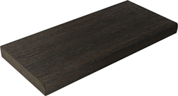 Kantplank zonder groef, Vintage Wengé, plank van 300 cm