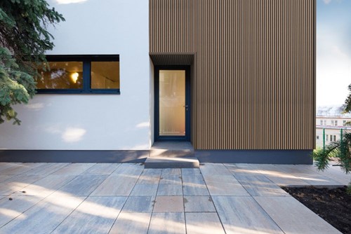 WEO 35 Gevelbekleding composiet - Teak, wb 140 mm, brandklasse E - 290 cm-3