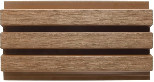 WEO 35 Gevelbekleding composiet - Teak, wb 140 mm, brandklasse E - 390 cm