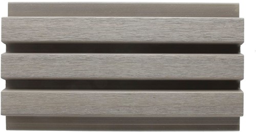 WEO 35 Gevelbekleding composiet - Light Grey, wb 140 mm, brandklasse E - 390 cm