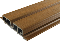 WEO 60 Gevelbekleding composiet - Teak, wb 140 mm, brandklasse D - 390 cm-2