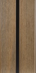 WEO 60 Gevelbekleding composiet - Teak, wb 140 mm, brandklasse D - 290 cm