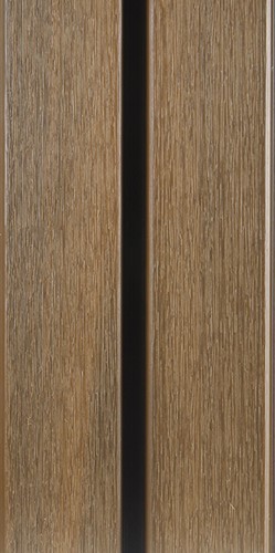 WEO 60 Gevelbekleding composiet - Teak, wb 140 mm, brandklasse D - 390 cm