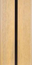 WEO 60 Gevelbekleding composiet - Cedar, wb 140 mm, brandklasse D - 390 cm
