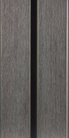 WEO 60 Gevelbekleding composiet - Dark Grey, wb 140 mm, brandklasse D - 290 cm