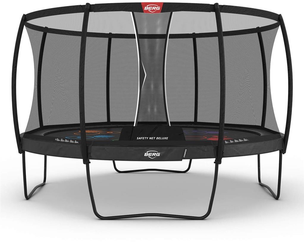 welzijn Onderstrepen Voorwaarde BERG Champion Levels trampoline, diam. 430 cm - Safety Net Deluxe - grijs  bij Buitengoed