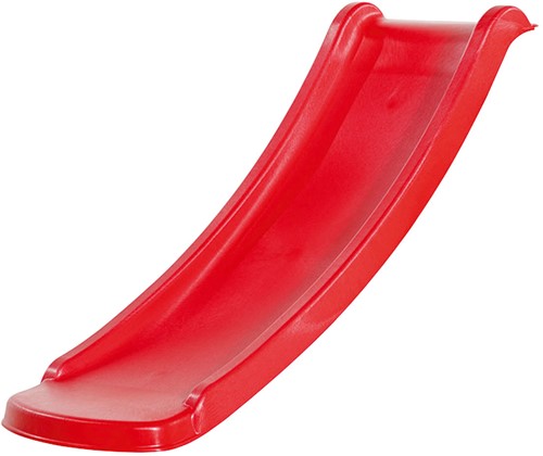Toba glijbaan voor 60 cm platform rood