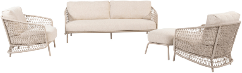 4SO Puccini Latte loungeset, showmodel-3