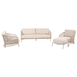 4SO Puccini Latte loungeset, showmodel