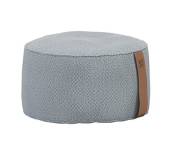 4 Seasons Outdoor poef, afm. 58 x 32 cm, midden-grijs, showmodel