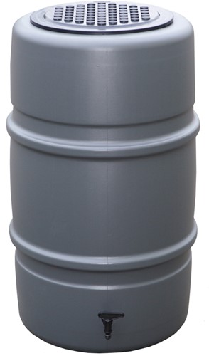 Harcostar regenton - 227 liter - antraciet - Standaard vulautomaat - Voet 3-delig