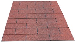 Dakshingles, per 3 m2,  rood