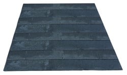 Dakshingles, per 3 m2,  zwart
