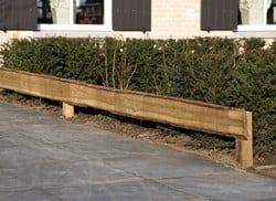 onbekant douglas 12 tot 25 cm breed - 250 cm, onbehandeld