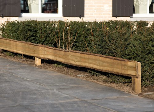 onbekant douglas 12 tot 25 cm breed - 400 cm, onbehandeld