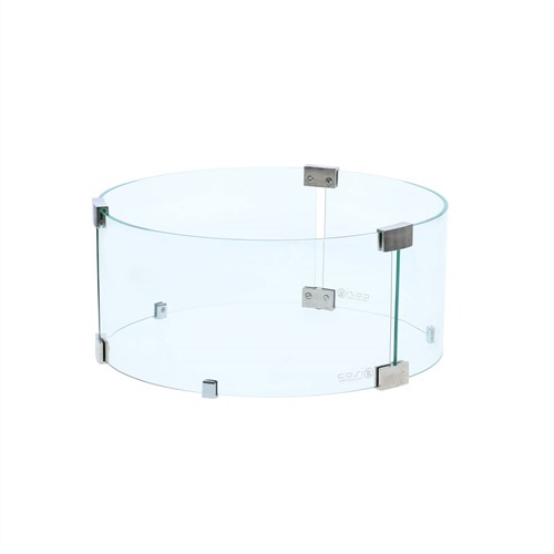 Cosi glasset rond, diam 46 cm, hoogte 22 cm, op=op