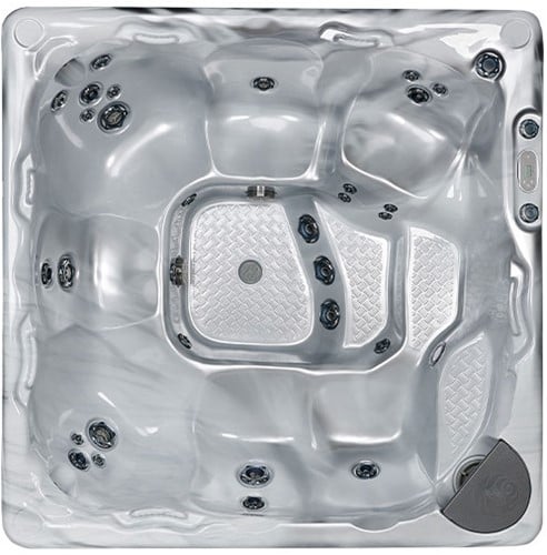 Beachcomber 590 portable Eco-Loc Hot Tub - afm. 226 x 226 x 97 cm-2