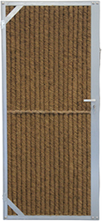 Kokowall tuindeur, afm.  90 x 180 cm (bxh), met cilinderslot