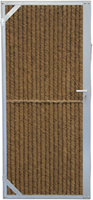 Kokowall tuindeur, afm.  90 x 180 cm(bxh), met boerenklinkstel