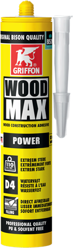 Wood Max Power, koker 380 gram