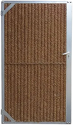 Kokowall tuindeur, afm. 100 x 200 cm, (bxh) met cilinderslot