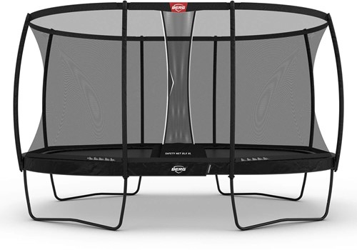 BERG regular trampoline Grand Champion 520 x 350 cm -  Safety Net DLX XL - zwart