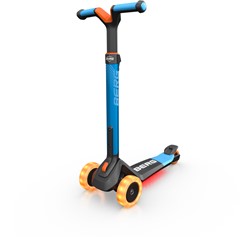 BERG Nexo step opvouwbaar - blauw - met lichtwiel + LED-module