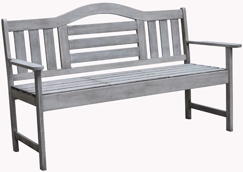 Sens-Line tuinbank Nevada, afm. 150 x 61 x 86 cm, meranti, grijs gebeitst