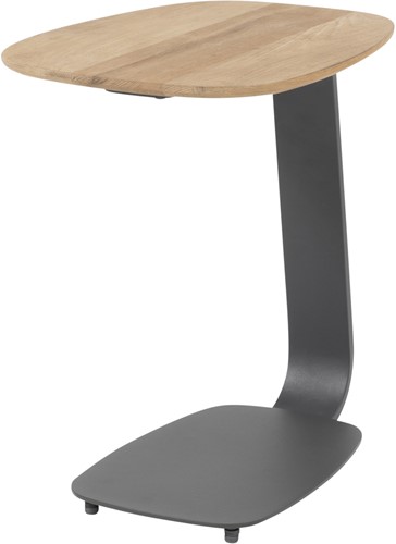 4SO Bijzettafel Gentle teak - antraciet