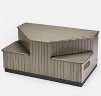 STEP-PP TIERED/EBONY ENVIRO