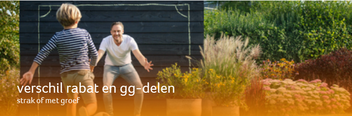 Verschil tussen rabatdelen en GG-delen