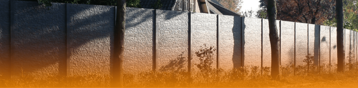 Betonschutting: een voordelig alternatief voor het metselen van een muur