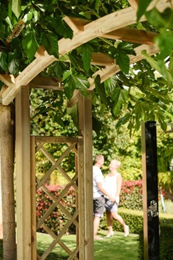 Houten pergola