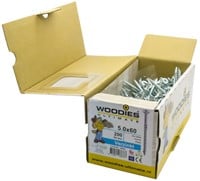 Woodies verpakking open