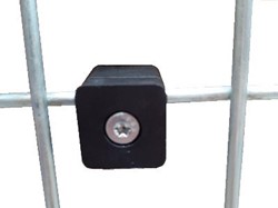 Afstandhouder 20 mm voor gaaspanelen, antraciet - Set van 10