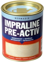 Hermadix Impraline pre-activ impregneermiddel, blik 0,75 liter