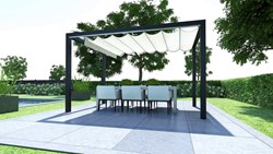Aluminium pergola